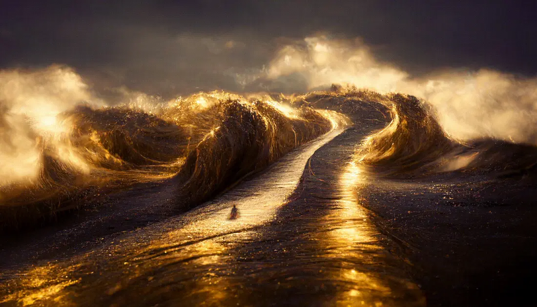 The Golden Sea of Awareness from The Golden Path